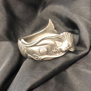 Salisbury Pewter Mermaid Bracelet